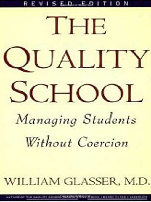 Cover image for The Quality School RI